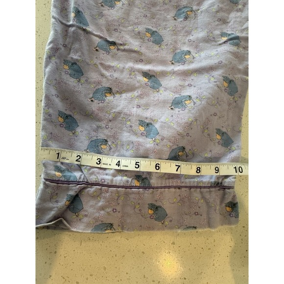 Disney Eeyore PJ/Lounge‎ Pants Capris Purple Print Women's XL - Picture 8 of 10